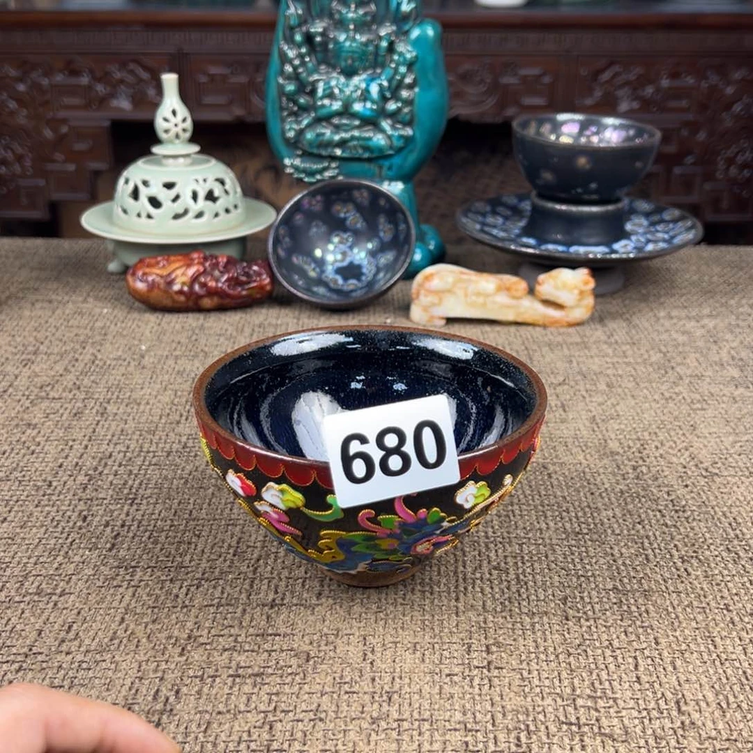 瓷片陶瓷艺术品正能量开门货