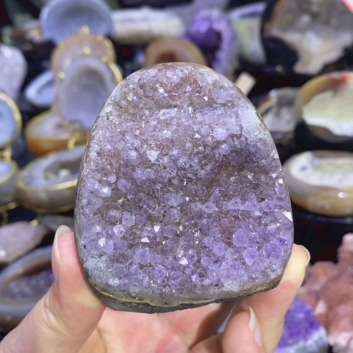 未镶嵌珠宝半成品紫晶