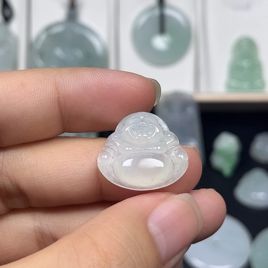 颈饰未镶嵌翡翠缅甸天然翡翠