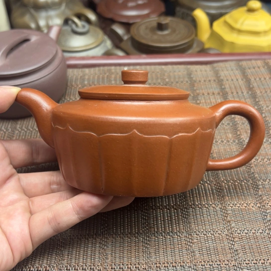 紫砂茶壶宜兴原矿紫砂壶300毫升容量