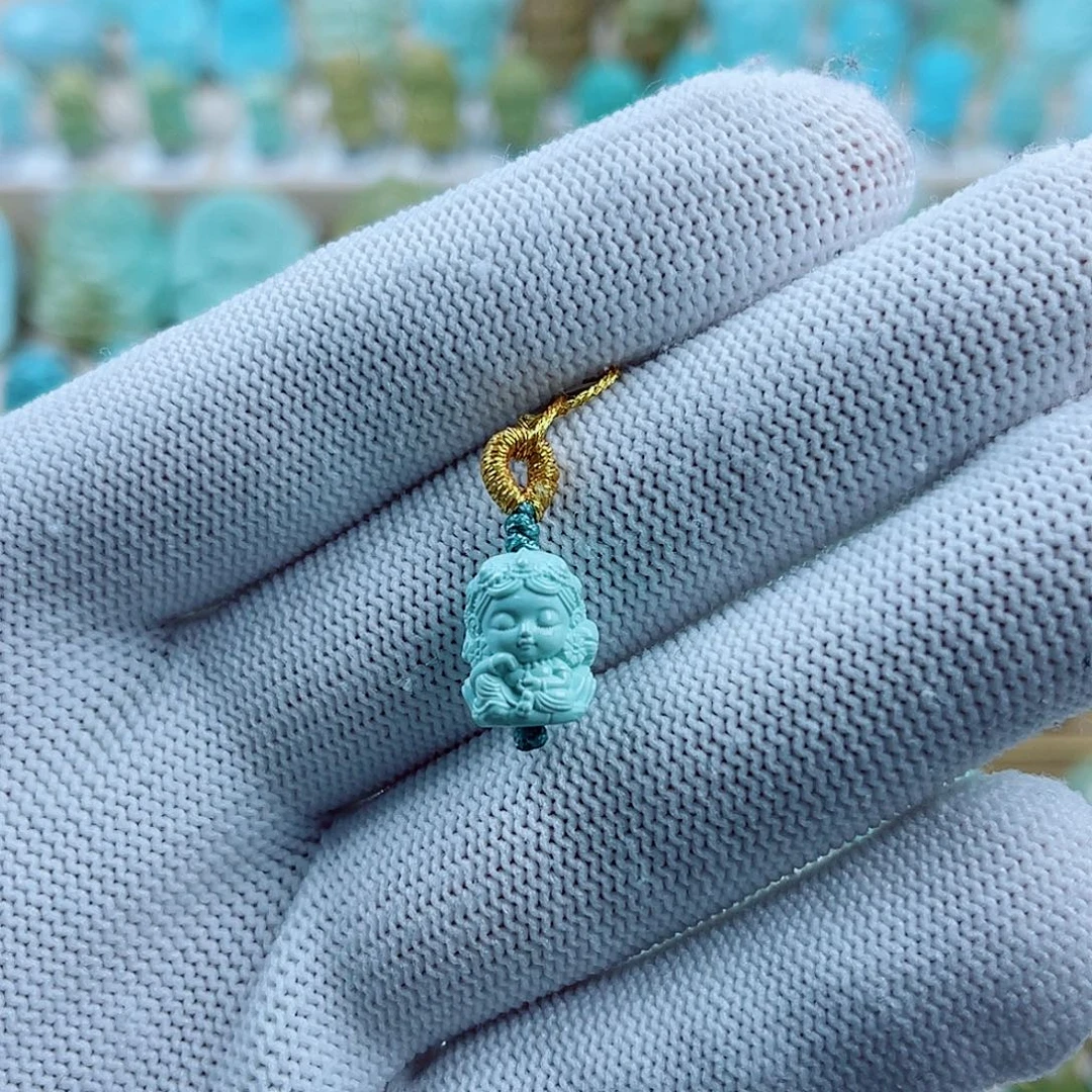 绿松石未镶嵌珠宝奇石