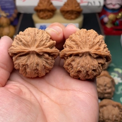 【闪购商品】把件文玩核桃40+全品苹果园