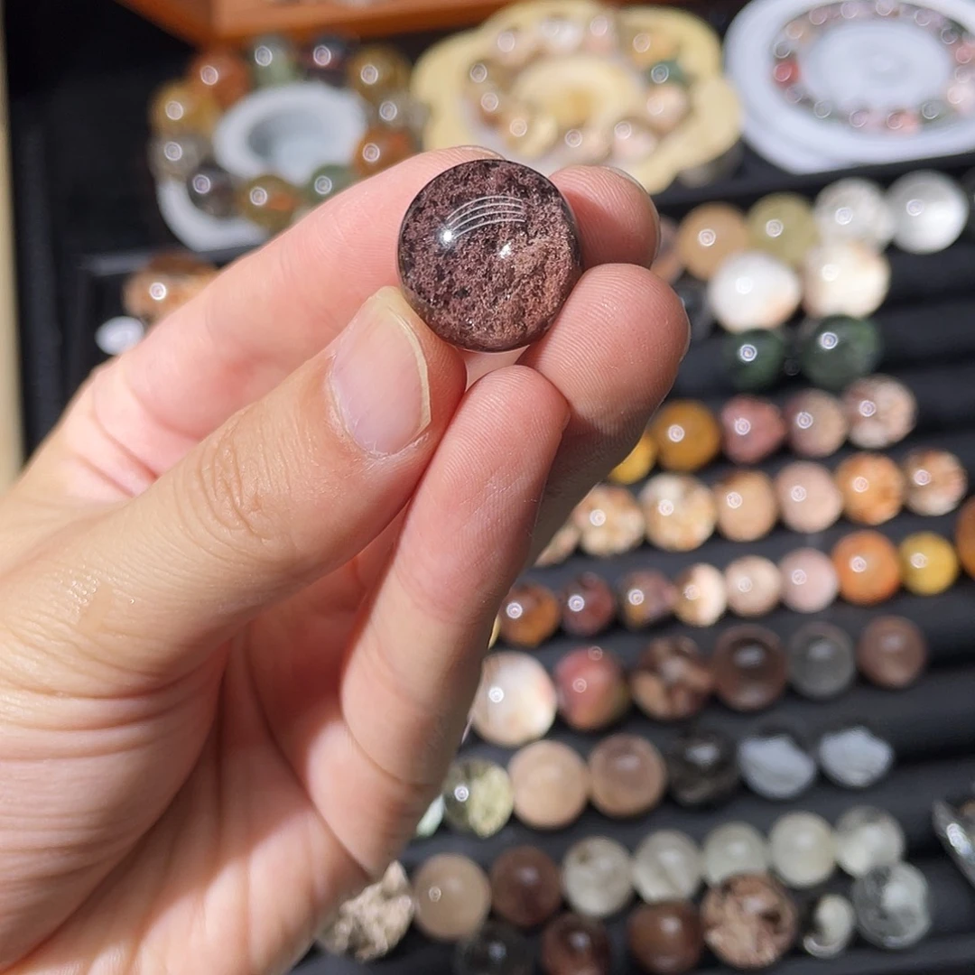 水晶手链未镶嵌紫幽灵