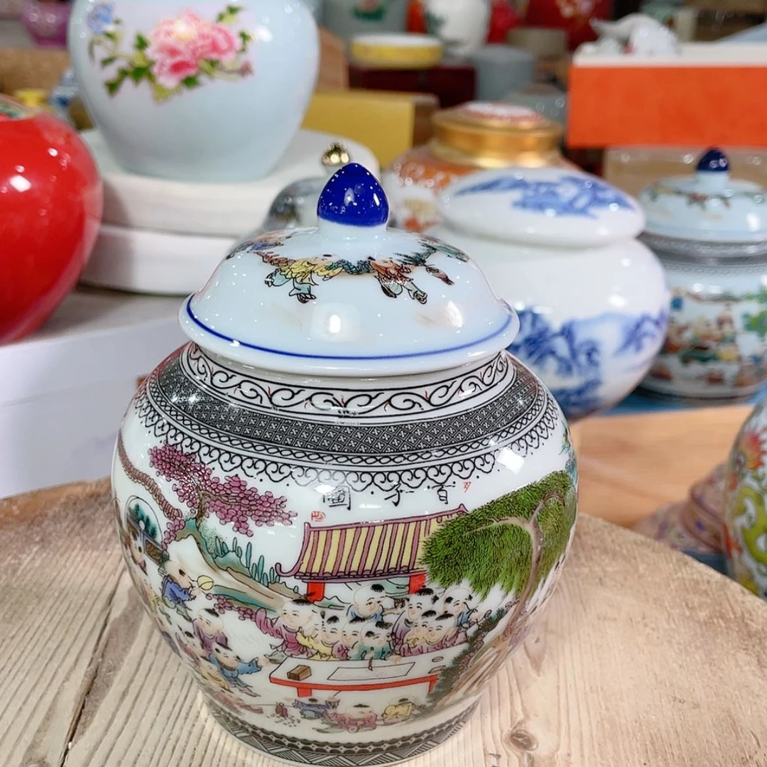 【闪购商品】罐陶瓷茶叶罐密封罐