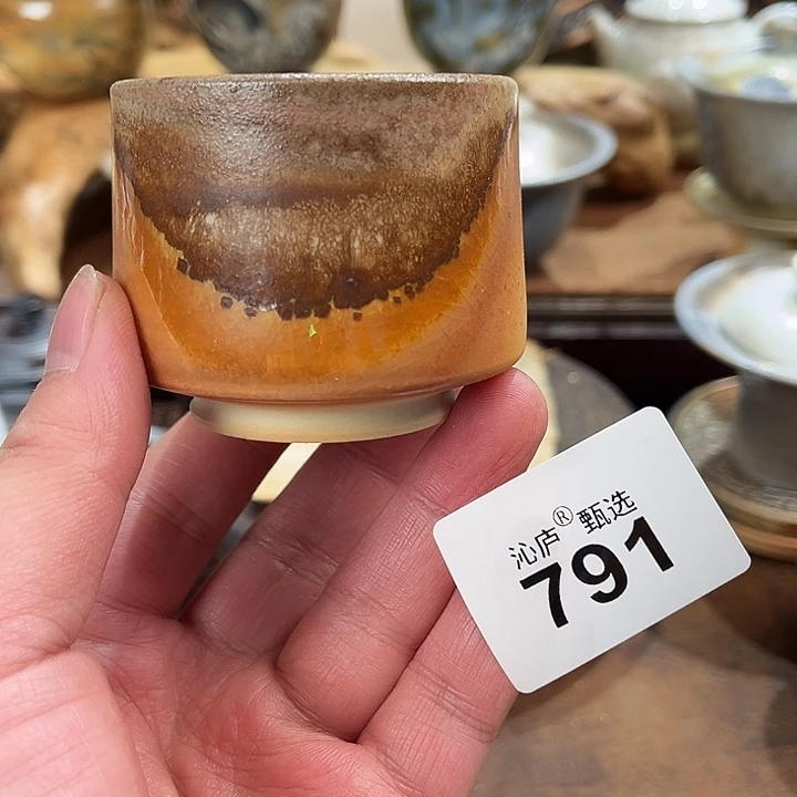沁庐柴窑古法柴烧全手工茶具