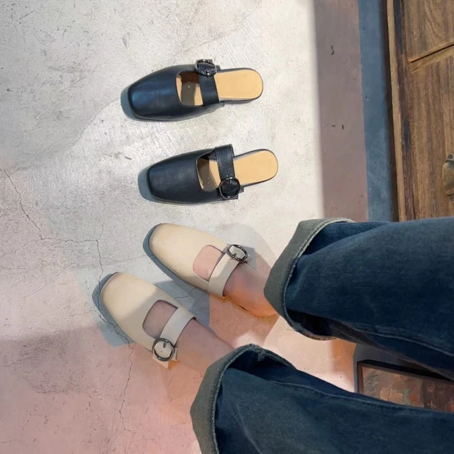 （再见时光）国风DIY休闲手工鞋