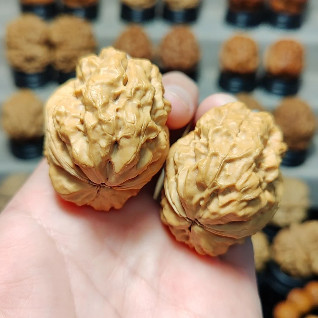 文玩核桃把件云铁飞虎蟾41尺