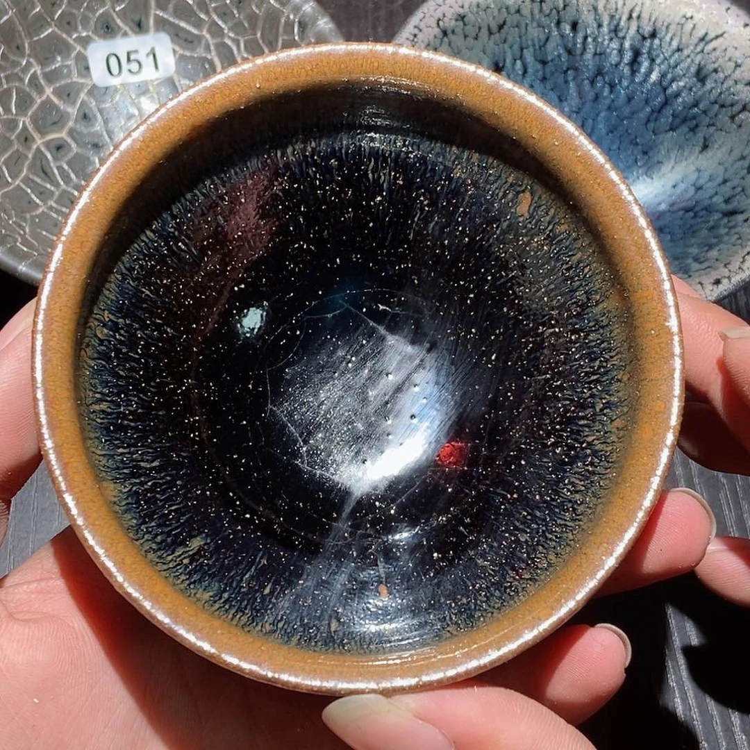 茶盏一***肉建盏茶器主人杯