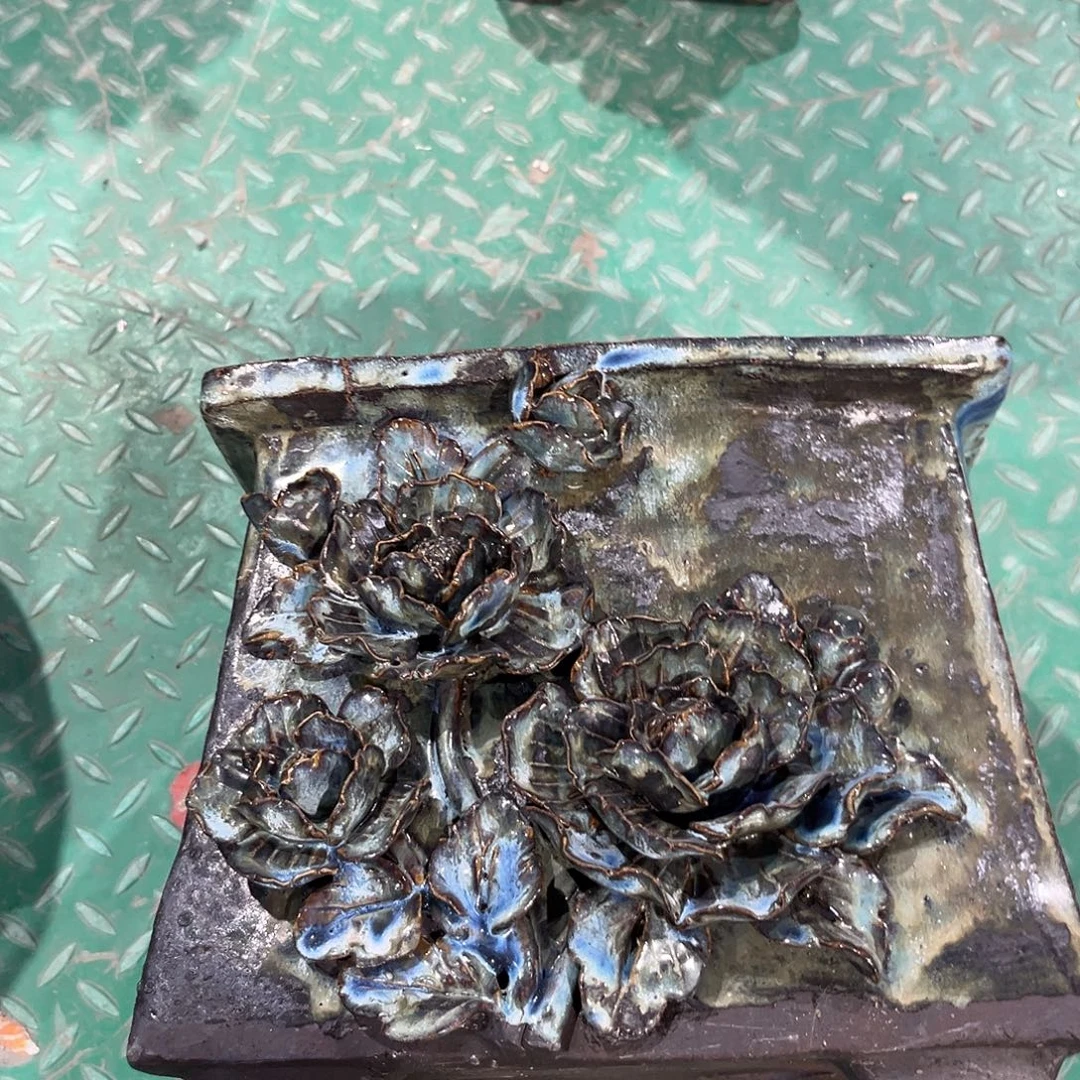 一***`微瑕5 号陶然花器手工花盆