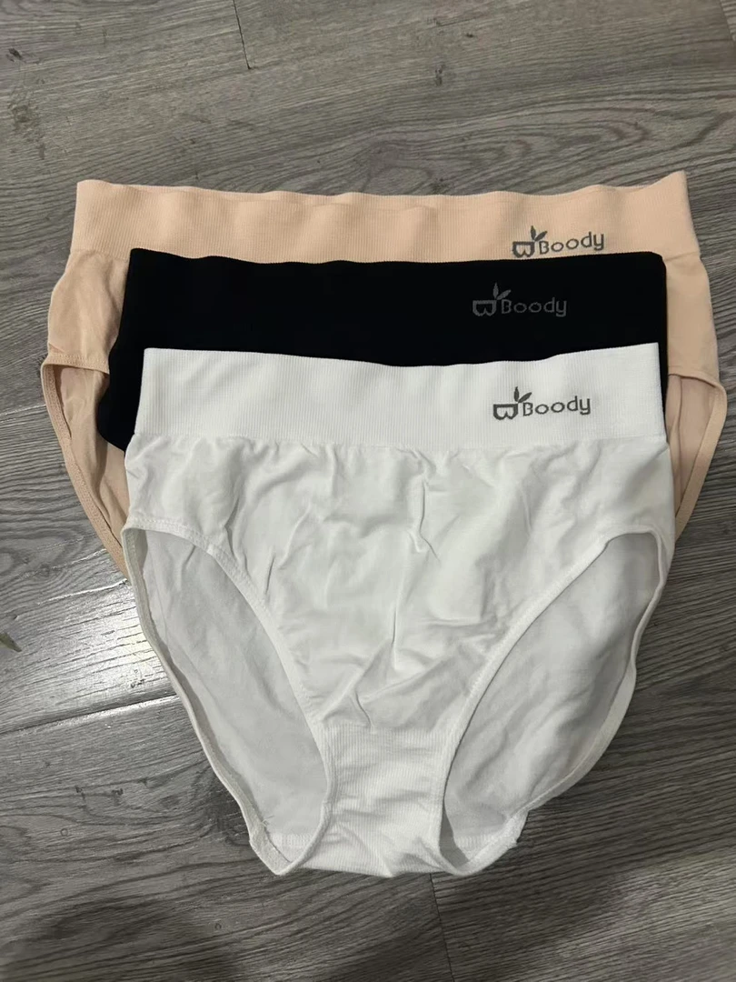 经典女士高腰柔软透气中高腰内裤