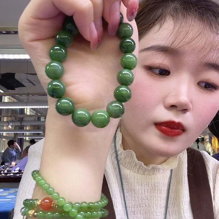 未镶嵌手串和田玉（碧玉）