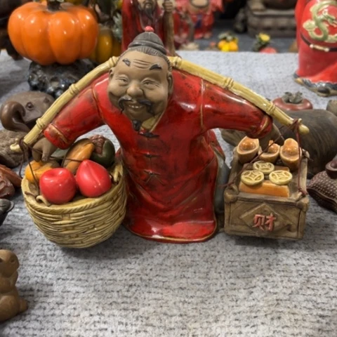 紫砂陶瓷摆件！！！！！！！潇**游