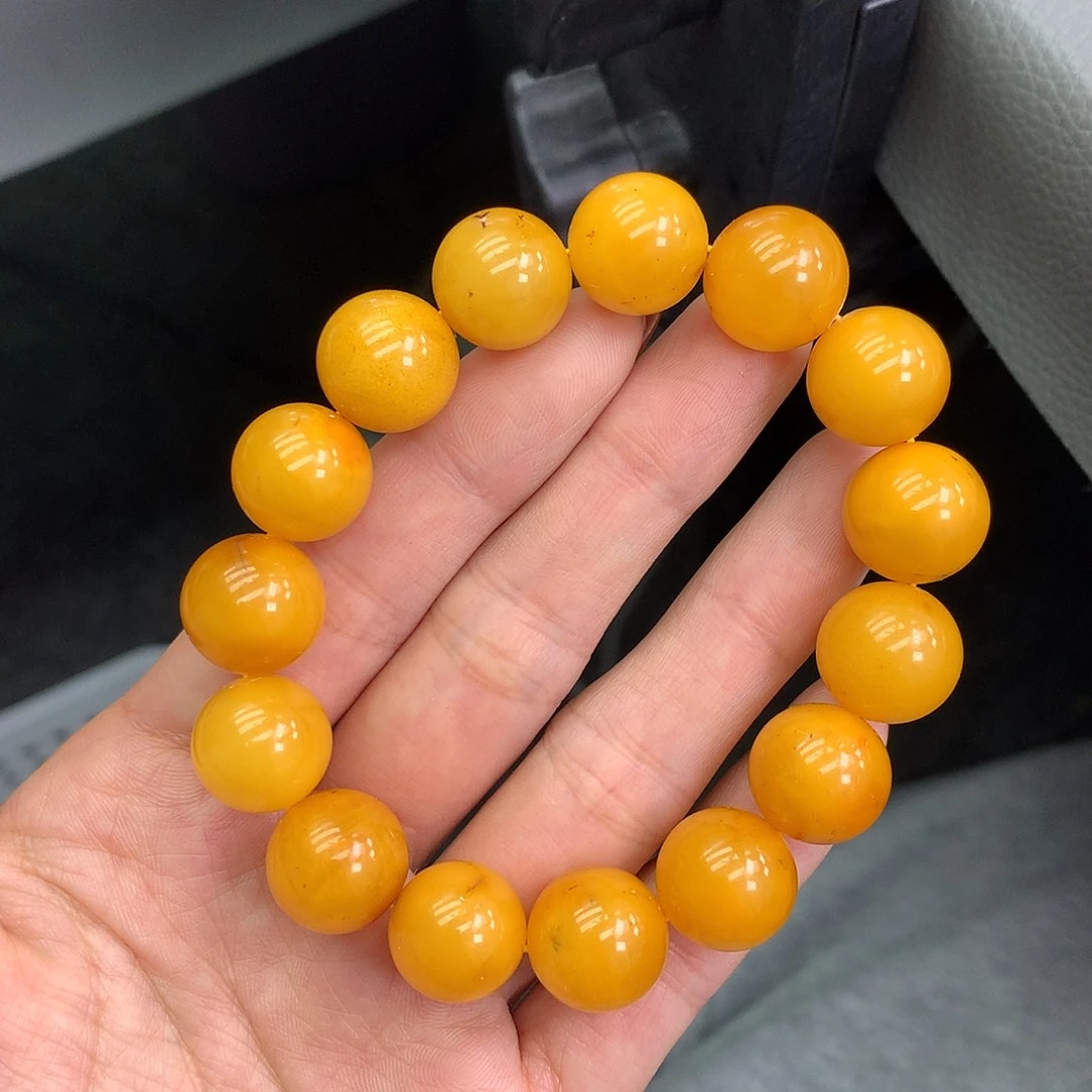 琥珀未镶嵌珠宝奇石13mm➕