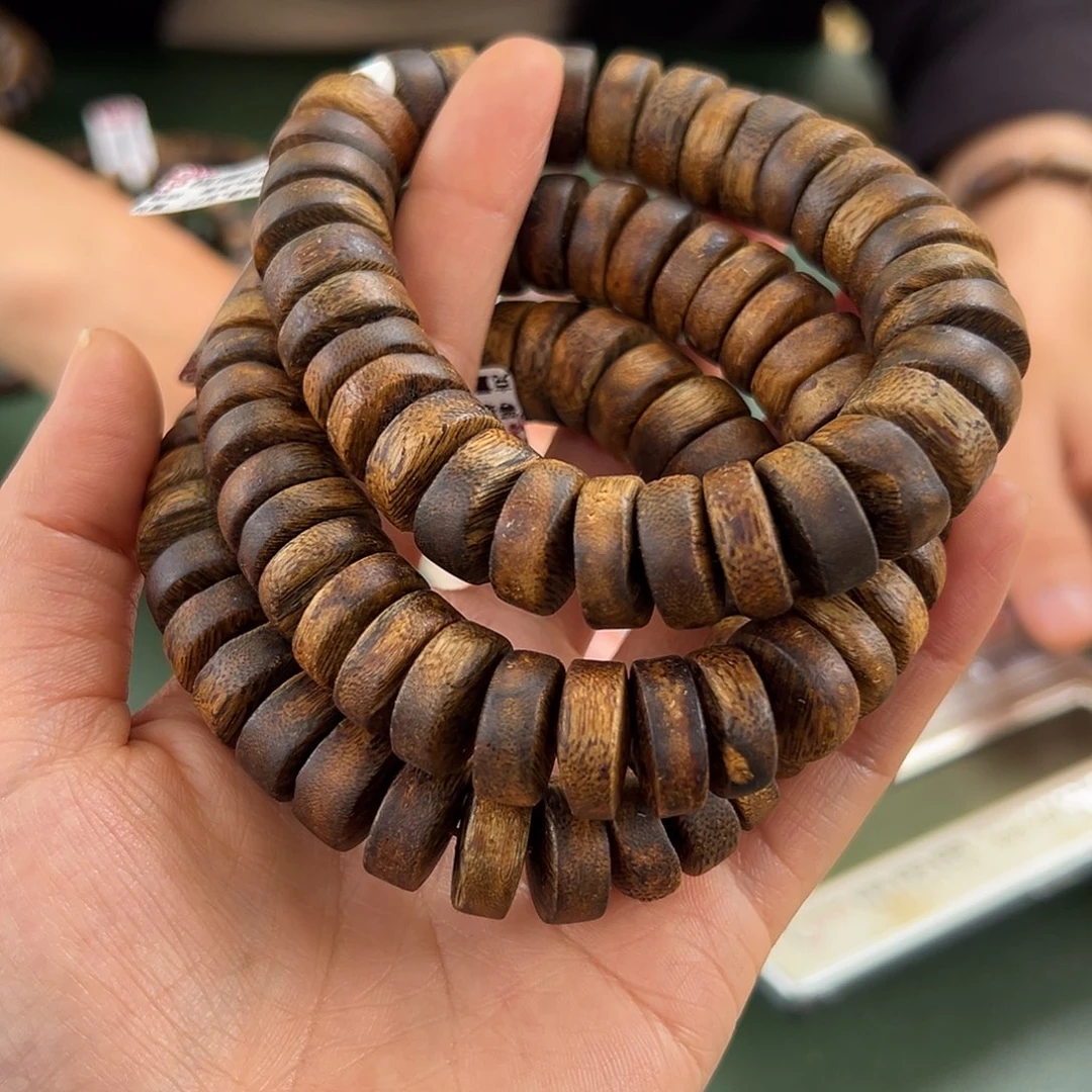 沉香手串白棋22克卡1.5多样性发一条