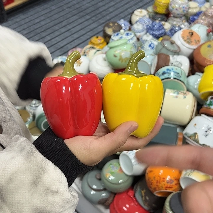 茶叶罐陶瓷家用储物罐瑕疵福利品介意勿拍