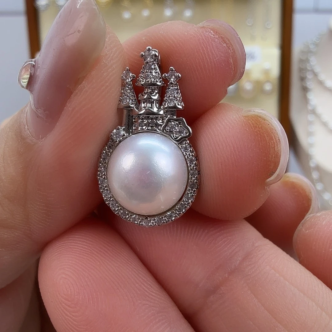 未镶嵌吊坠(不含链)淡水珍珠