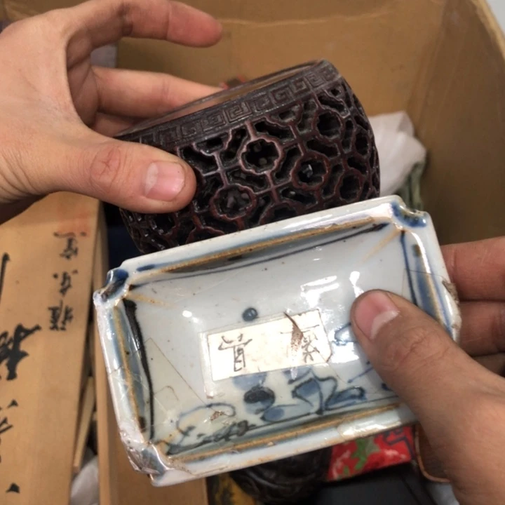 陶瓷孤品单件车里拍