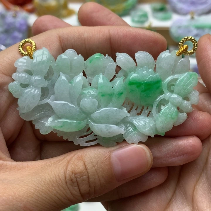 颈饰未镶嵌翡翠翡翠