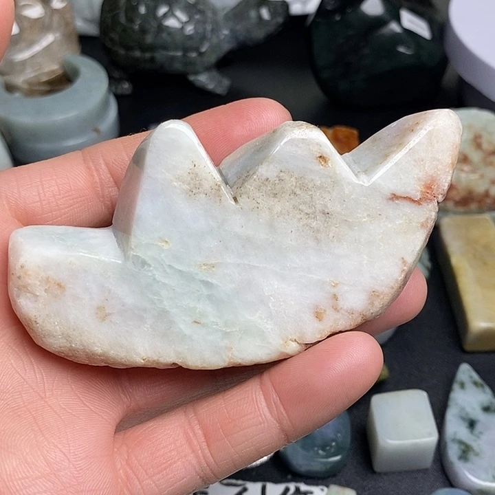 翡翠未镶嵌颈饰天然翡翠125