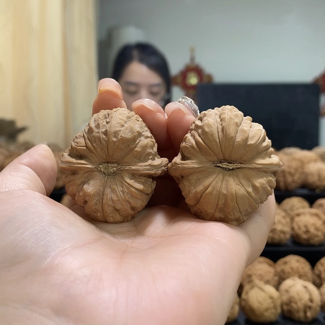 把件文玩核桃40南瓜墩