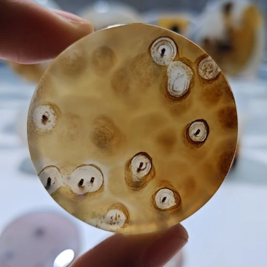 玛瑙/玉髓未镶嵌吊坠(不含链)3号