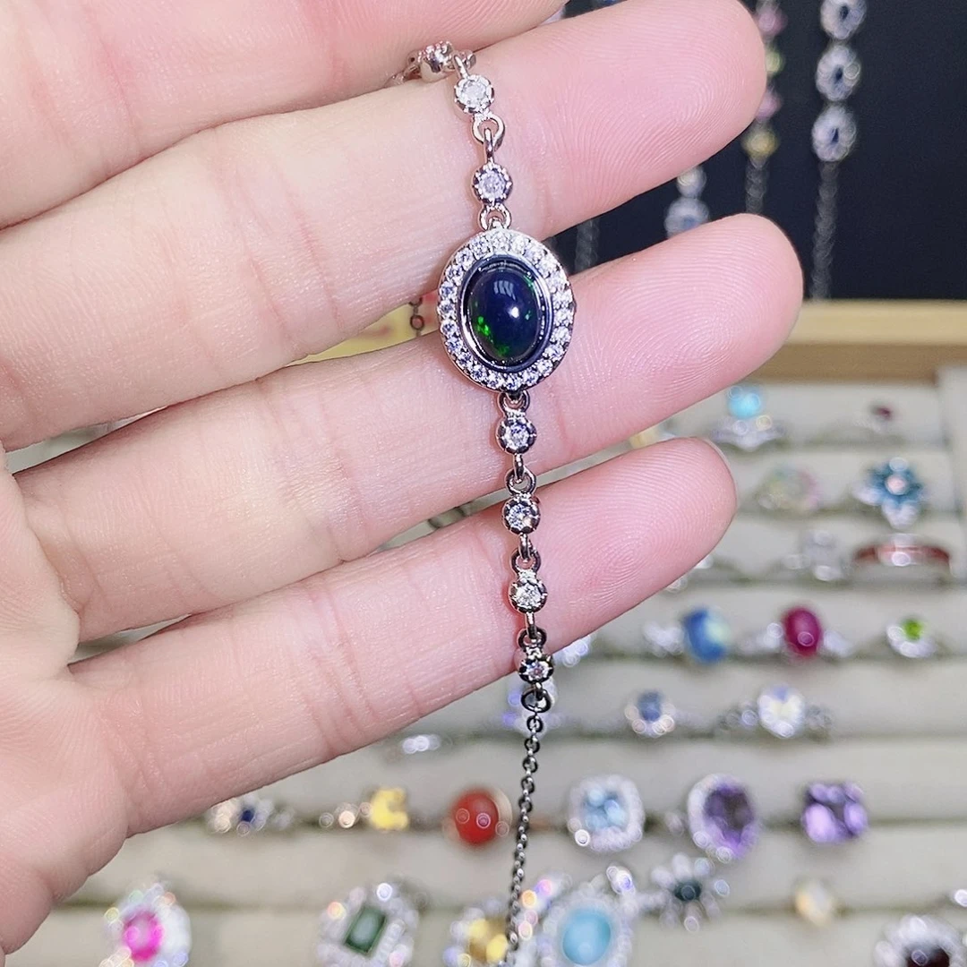 未镶嵌欧泊手链58