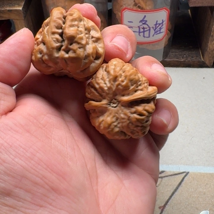 弱***千吊坠文玩核桃38蛙蛙