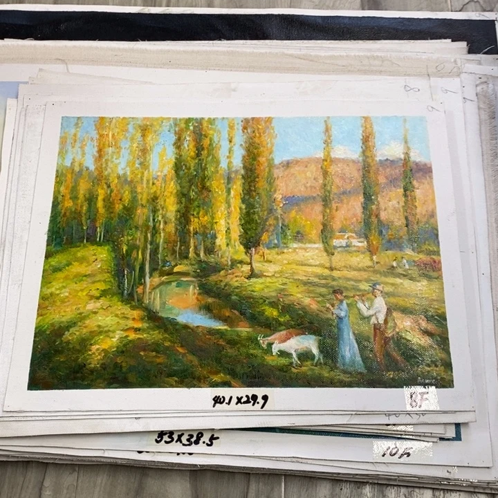 油画纯手绘油画作品40*30