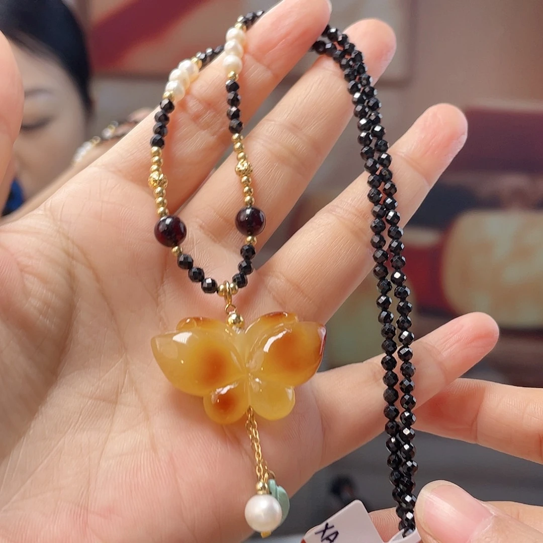 蜜蜡未镶嵌裸石蜜蜡吊坠