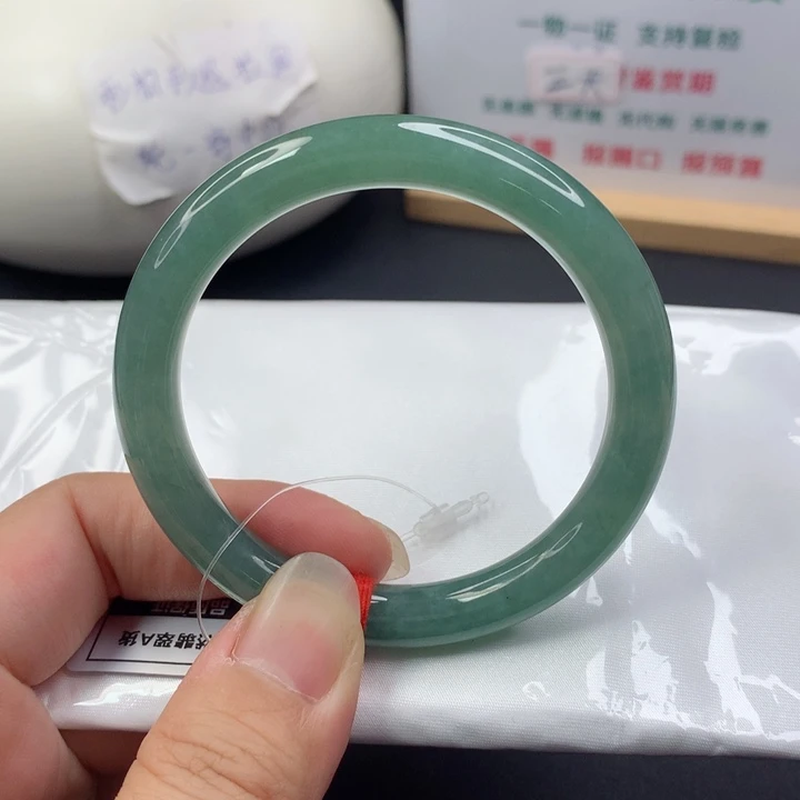 未镶嵌手镯翡翠5253