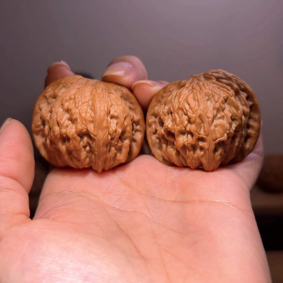 谭***๑吊坠文玩核桃磨盘全品42