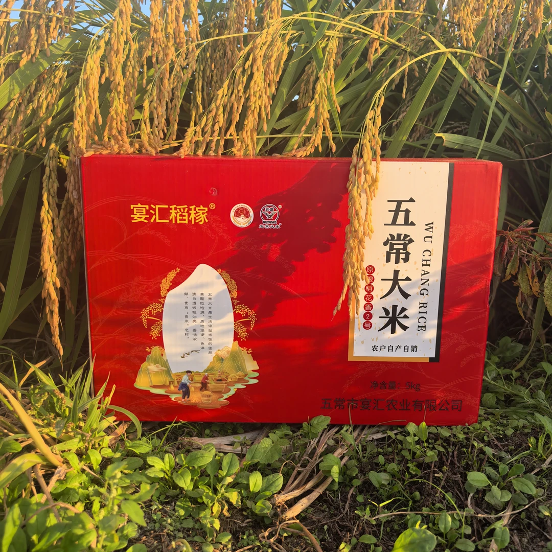 宴汇稻稼【2025年新米】五常大米稻花香2号5kg礼盒装