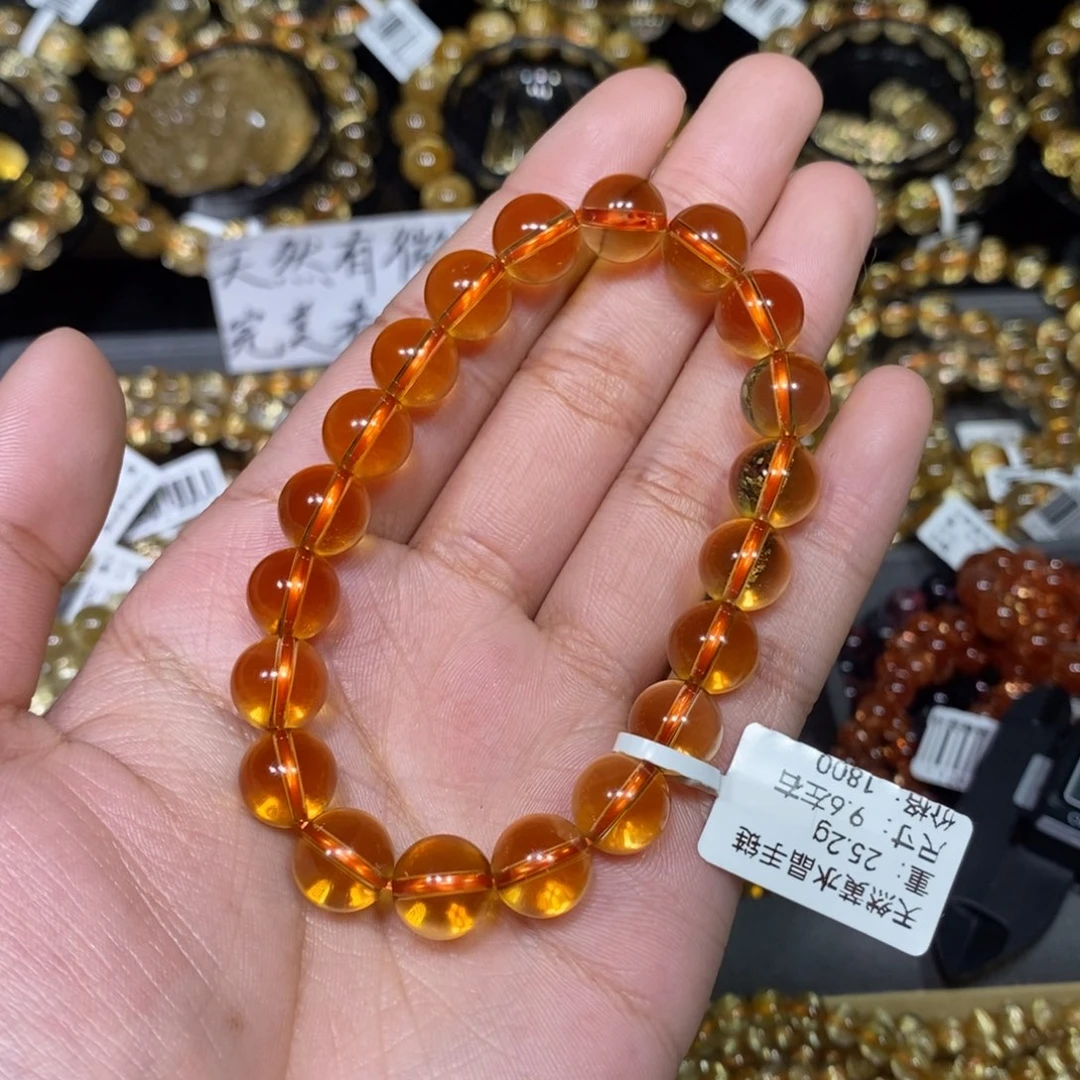 水晶手链未镶嵌月***了琪