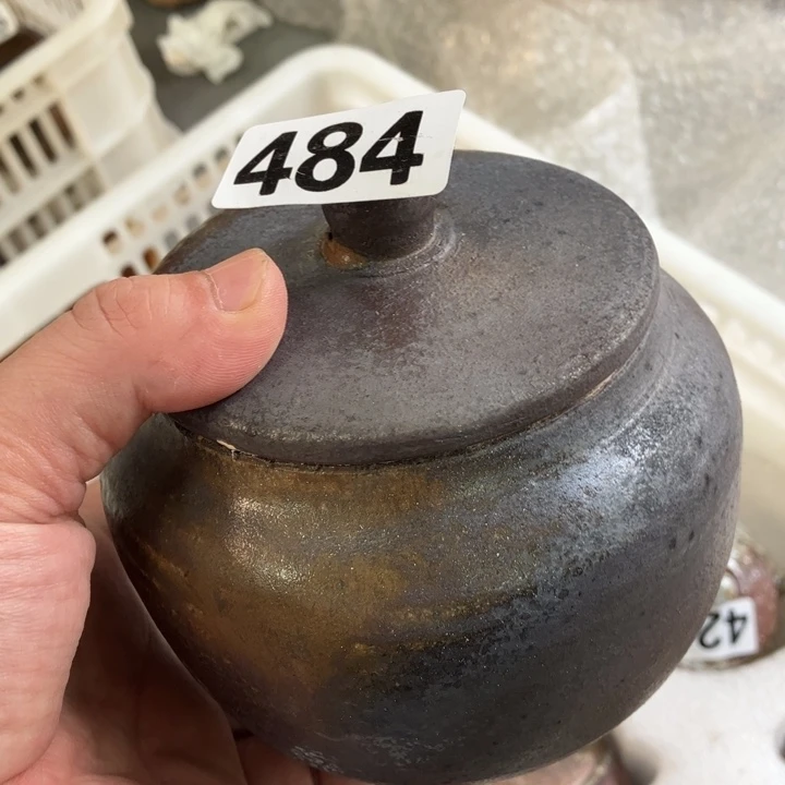 柴烧茶具茶杯大放漏