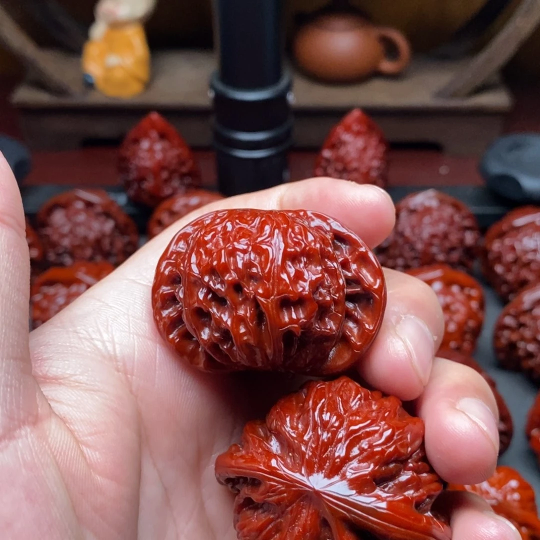 吊坠文玩核桃记**笑42磨盘