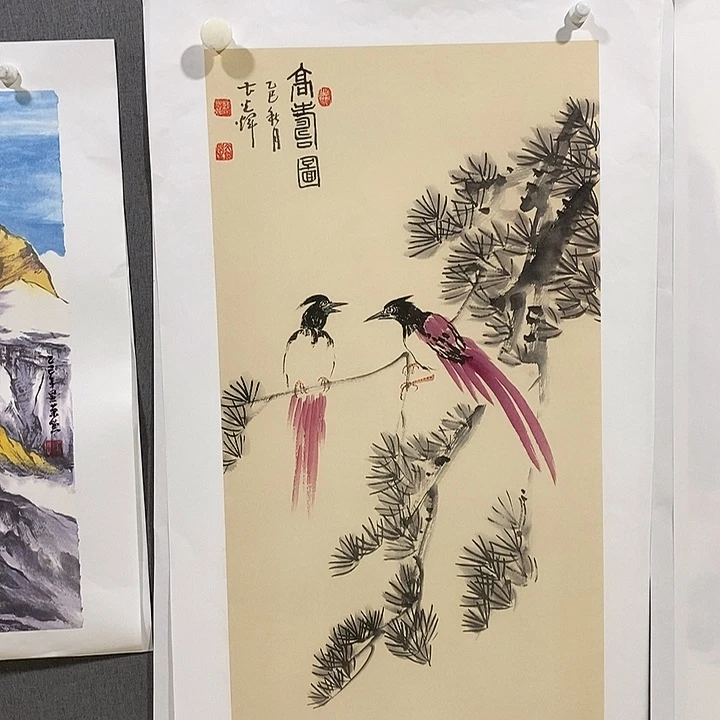 国画手写手绘作品150