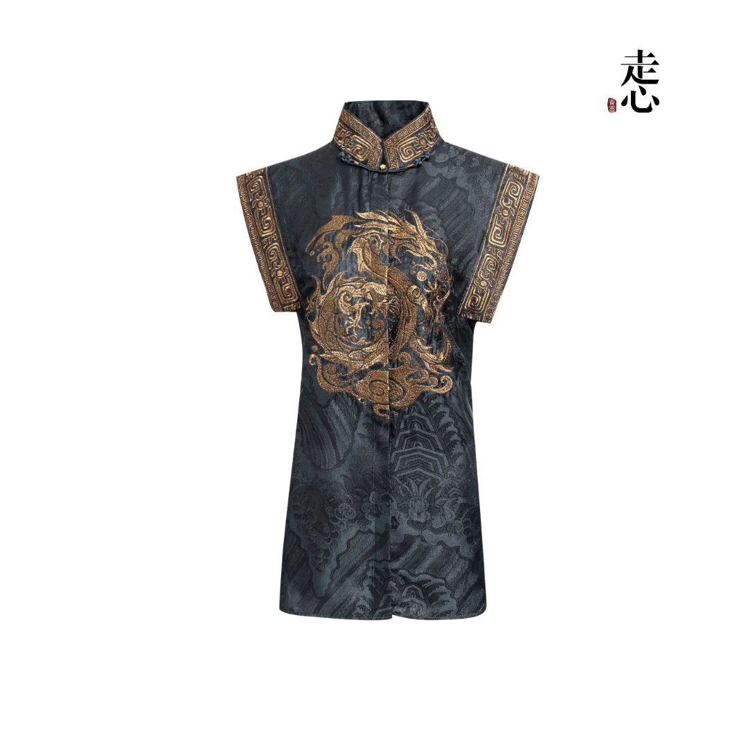 【香云走心】无袖衬衫25ZW55F