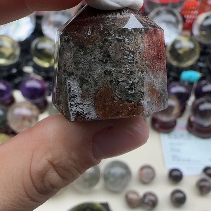 水晶摆件未镶嵌b389