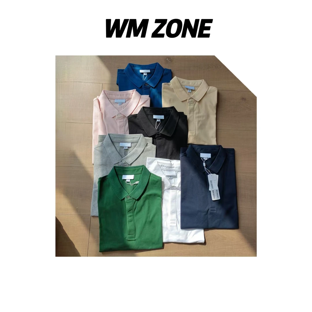 虎儿 3-3129 5522 同色系刺绣翻领POLO短袖