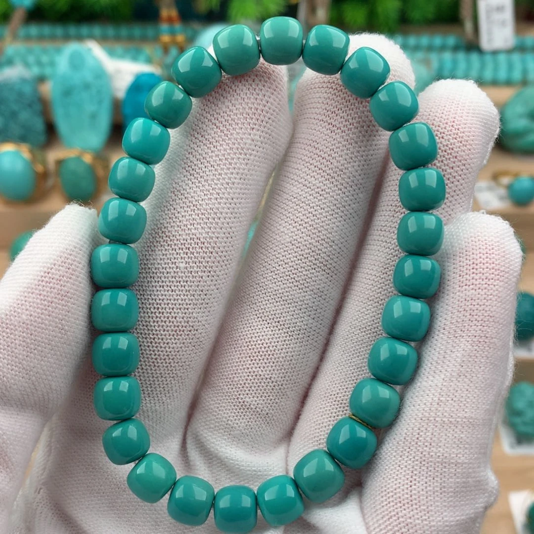 绿松石配饰未镶嵌单圈卡7