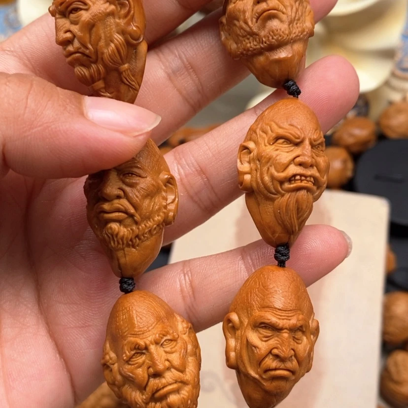 【闪购商品】橄榄核手串橄榄手工雕刻工艺