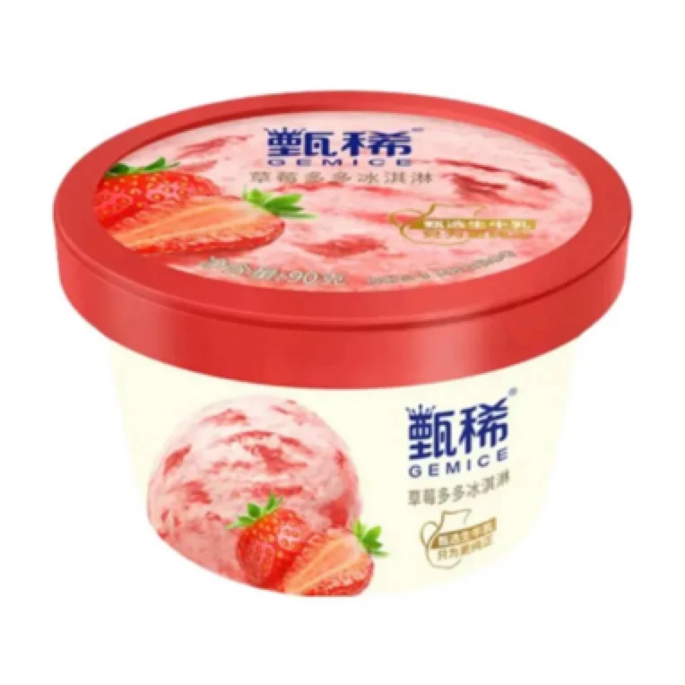 甄稀草莓多多冰淇淋雪糕同城送雪糕同城配