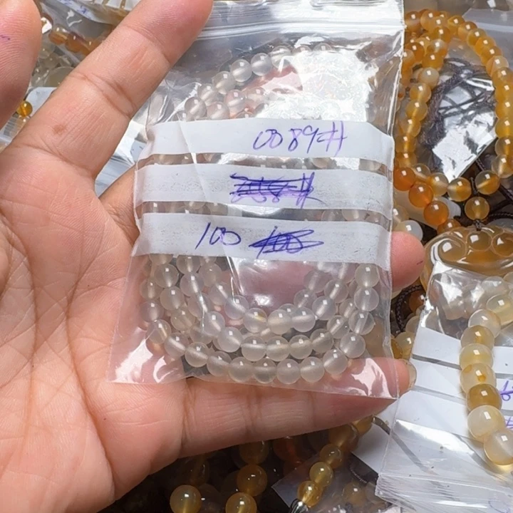 玛瑙/玉髓颈饰未镶嵌花****~0089