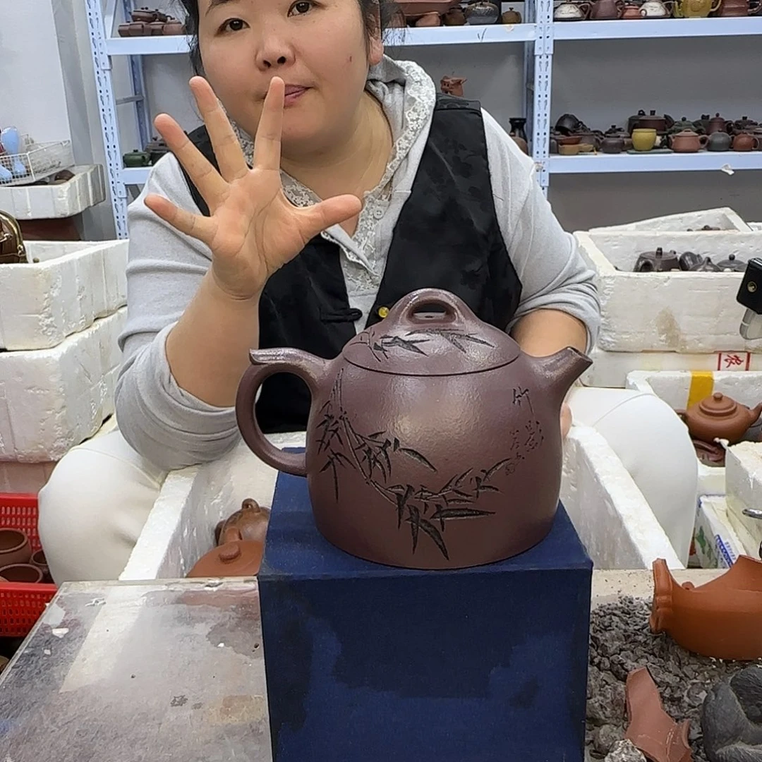 紫砂茶壶宜兴紫砂壶瑕疵处理