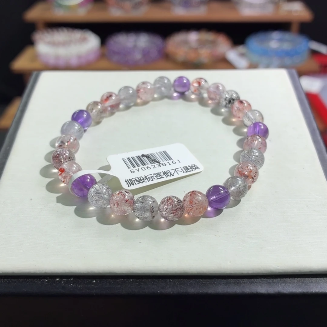 手串水晶未镶嵌6+仙女超七