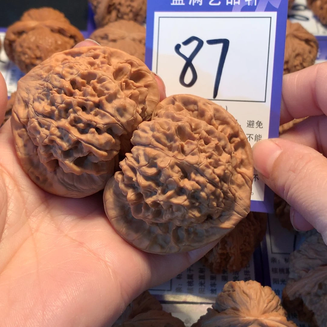 文玩核桃吊坠87官帽5.4