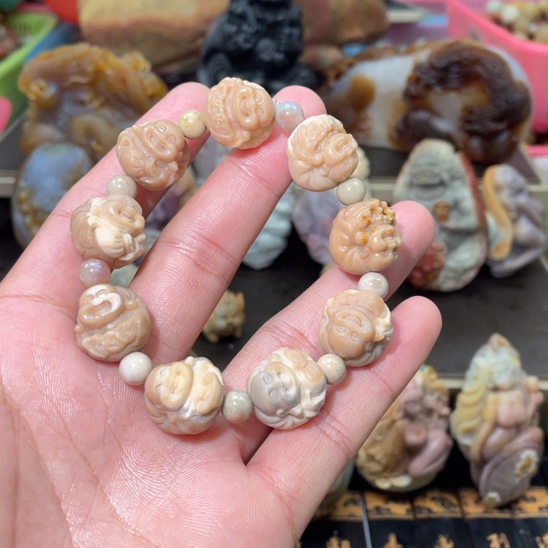 石英质玉未镶嵌手串