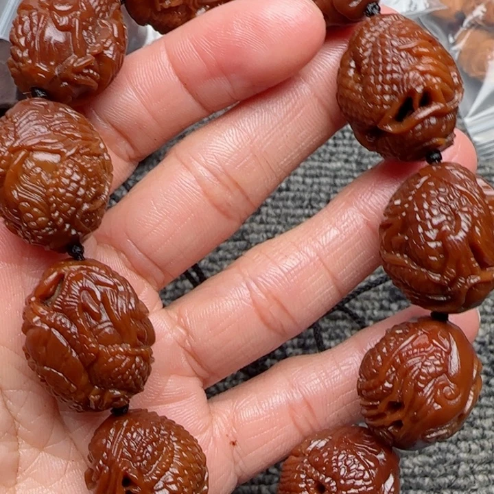 橄榄核手串橄榄菜洗干净后