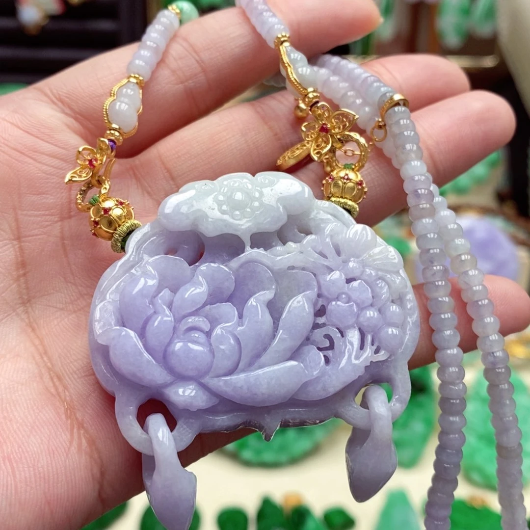 颈饰未镶嵌翡翠翡翠吊坠