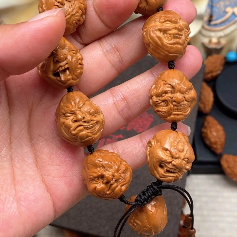 【闪购商品】橄榄核吊坠橄榄手工雕刻工艺